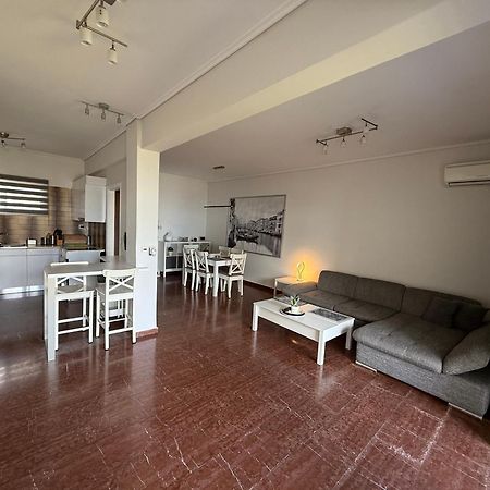Blue Vision Apartment Nea Makri Luaran gambar