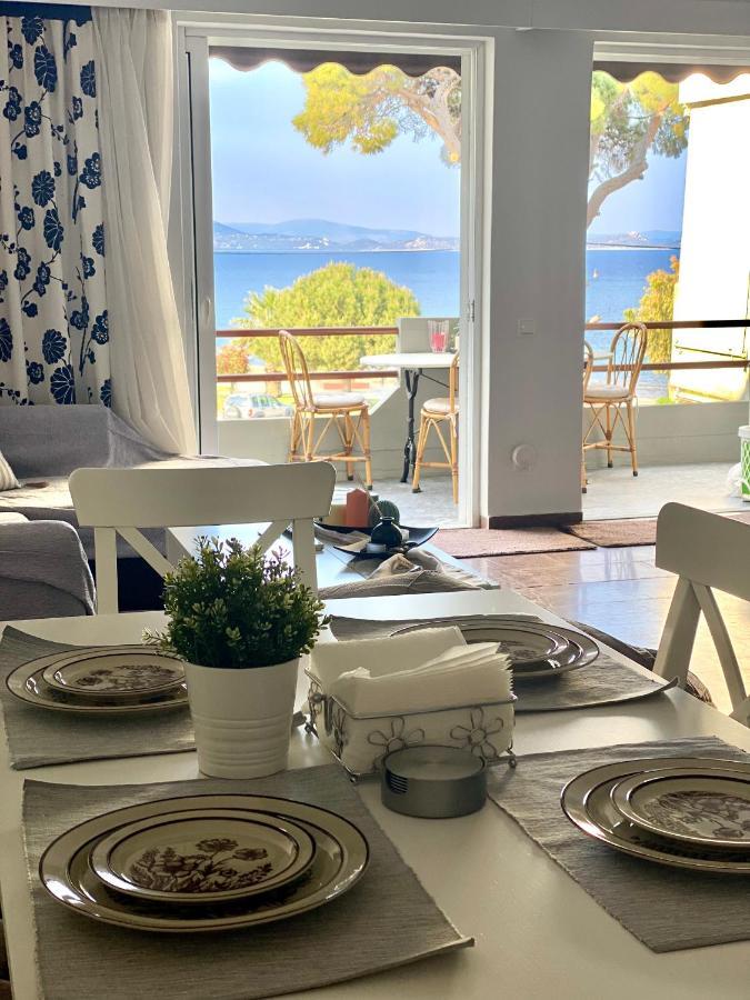 Blue Vision Apartment Nea Makri Luaran gambar