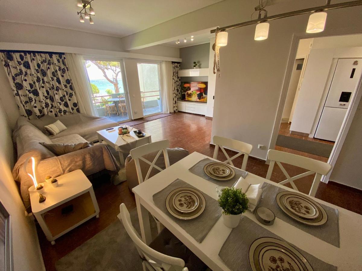 Blue Vision Apartment Nea Makri Luaran gambar