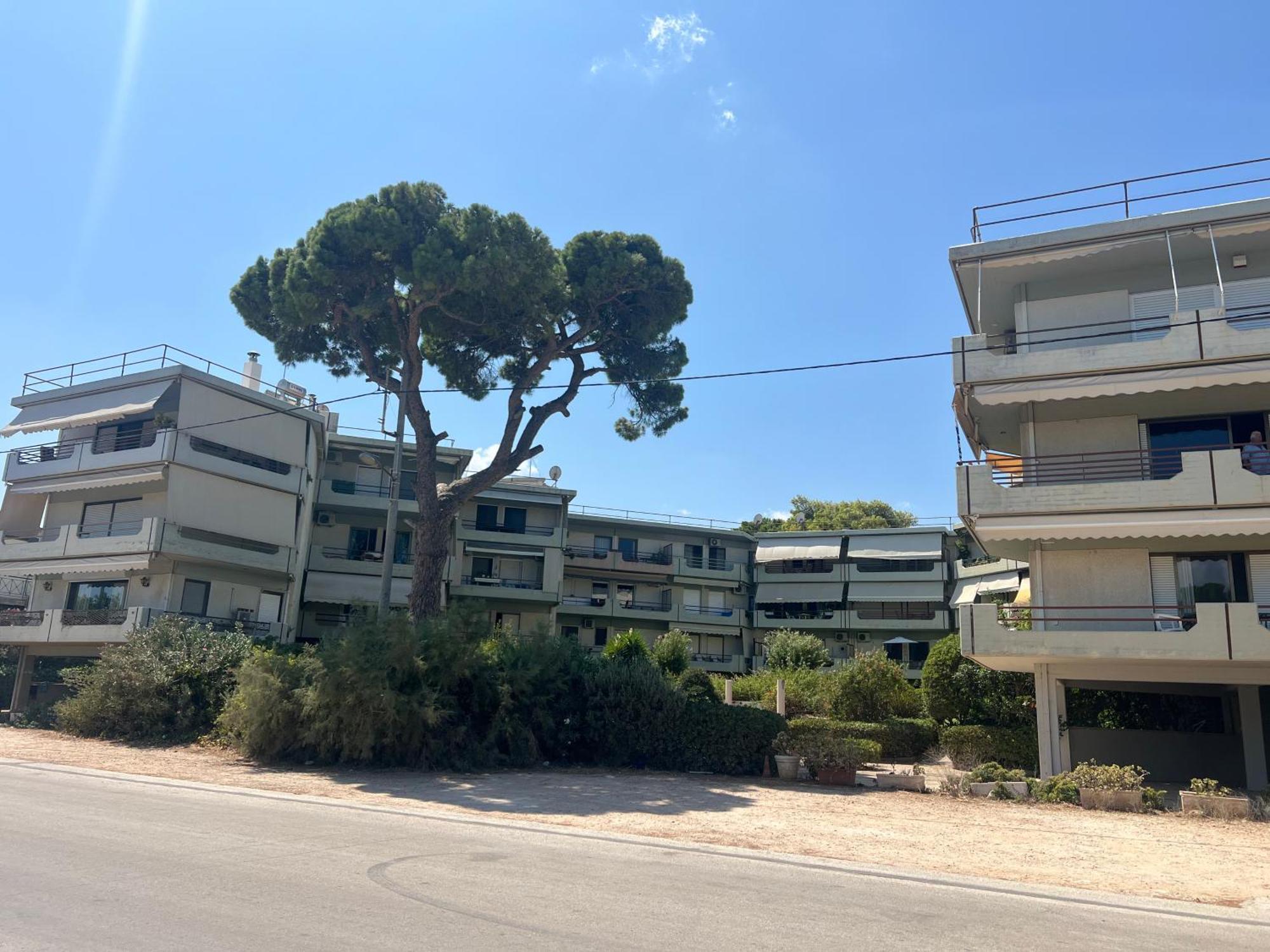 Blue Vision Apartment Nea Makri Luaran gambar